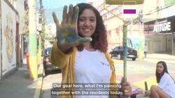 This time for women! Brazilian murals painted for Women's World Cup News Clip