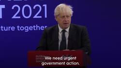 Green is good, Johnson tells investors as he urges them to back UK plans News Clip