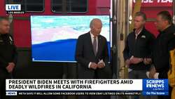 President Biden meets with Gov. Newsom, fire officials in California News Clip