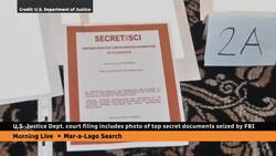 U.S. Justice Dept. says documents at Trump estate moved, hidden after June visit News Clip