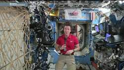 The World from Space: A Conversation with an Orbiting Astronaut News Clip