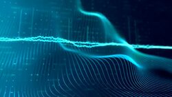 Digital Abstract Background Concept, Cryptocurrency Network Stock Footage