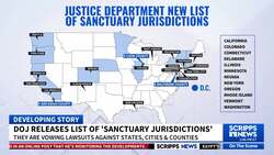 DOJ releases list of 'sanctuary jurisdictions' News Clip