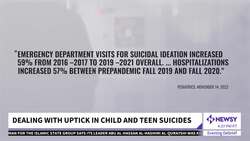 More Kids Are Showing Up To ERs With Mental Health Crisis News Clip