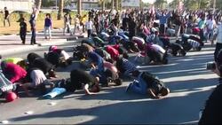 Pearl roundabout protests Bahrain News Clip