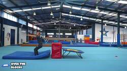 Elementary gymnastics - Mini tramp - 12 over the blocks Instructional Video