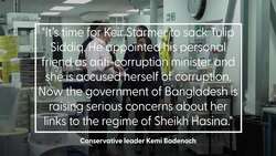 Badenoch calls on PM to sack Treasury minister over property allegations News Clip