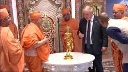 INDIA: British Prime Minister Boris Johnson begins his two-day visit to India. News Clip