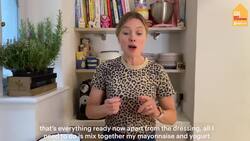 How to make rainbow salad pots Instructional Video