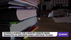 Schools Across U.S. Debate Mask Mandates As Omicron Cases Rise News Clip