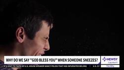 Why Do We Say 'God Bless You' When Someone Sneezes? News Clip