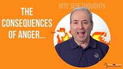 The Consequences of Anger... | Bite Sized Project Management Thought from Marcus Aurelius Instructional Video
