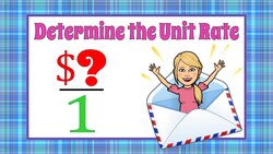 Determine the Unit Rate-Cost for ONE | 6.RP.A.2 Instructional Video