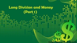 Long Division and Money (Part 1) Instructional Video