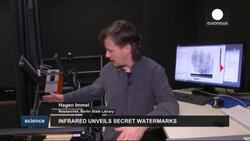 Date and authenticate music and art using infrared light News Clip