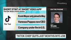 TikTok CEO Kevin Mayer Quits Months Into the Job News Clip