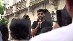 Vigil held outside Indian High Commission for victims of Air India crash News Clip