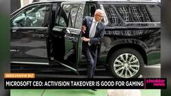 Microsoft CEO: Activision Takeover is Good for Gaming News Clip