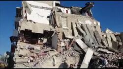 CLEAN : Soldiers join search for possible earthquake victims in Albania News Clip