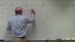 Learn how to take the fourth derivative of a polynomial Instructional Video