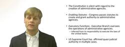 Authority for Administrative Agency Functions Instructional Video