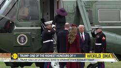 Trump in UK: King Charles Hosts Trump At Windsor Palace News Clip