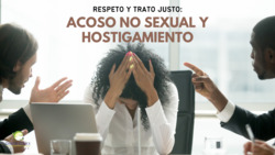 Respeto y Trato Justo: Acoso No Sexual y Hostigamiento | Parte 6 Instructional Video