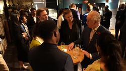 UK: Royal Family attend a reception for the key members of the Sustainable Markets Initiative and the Winners and Finalists of the first Earthshot Prize Awards at the Clydeside Distillery, on the sidelines of the COP26 summit. News Clip