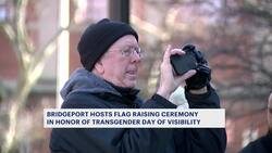 Bridgeport raises transgender flag for first time in honor of Transgender Day of Visibility News Clip