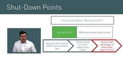 Understanding Shutdown Points for Profit Maximization in the Short and Long Run Instructional Video