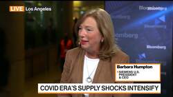 Global Supply Crisis May Last Into 2023: Siemens U.S. CEO News Clip