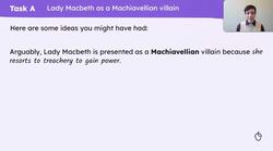Planning an analytical essay about Lady Macbeth in ‘Macbeth’ Instructional Video