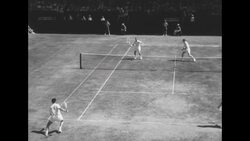 US doubles team Tony Trabert and Victor Seixas defeat Ken Rosewall and Lewis Hoad of Australia to win Davis Cup News Clip