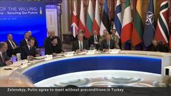 Zelenskyy agrees to peace talks with Putin in Turkey News Clip