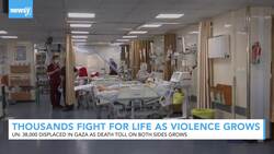 Thousands Fight For Life As Israel-Hamas Violence Grows News Clip