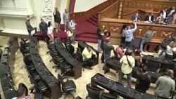 CLEAN : Venezuela's Parra: Guaido didn't want to come for parliament session News Clip