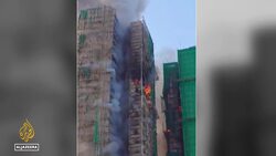 Hong Kong fire that killed dozens ‘under control’; hundreds still missing News Clip