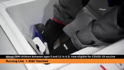 U.S. health officials approve Pfizer's COVID-19 vaccine for kids 5 to 11 News Clip