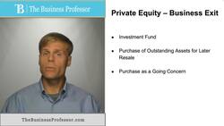 Private Equity - Exiting the Business Instructional Video