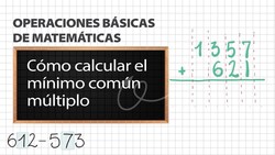 Cómo calcular el mínimo común múltiplo Instructional Video