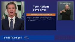 California Closes Indoor Businesses in Hard-Hit Counties News Clip