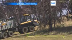 Firefighters across Europe battle wildfires as blazes continue in Germany, Greece and Turkey News Clip