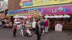 CLEAN : In Blackpool, staycation boom gives UK seaside new lease of life News Clip