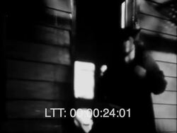 New York Car In Snow 1939 Stock Footage