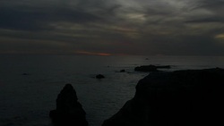 Pismo Beach at Sunset Stock Footage