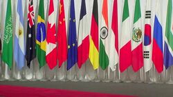 Shinzo Abe and Macky Sall handshake News Clip