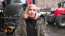 Farmers demand British food standards upheld at tractor demo News Clip