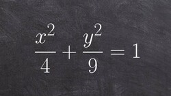 Conics Identify the parts of an ellipse, center, vertices, foci, co vertices Instructional Video
