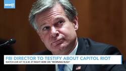 FBI Director To Testify About Capitol Riot News Clip