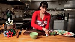 How to Make Cranberry Pistachio Shortbread Cookies Instructional Video